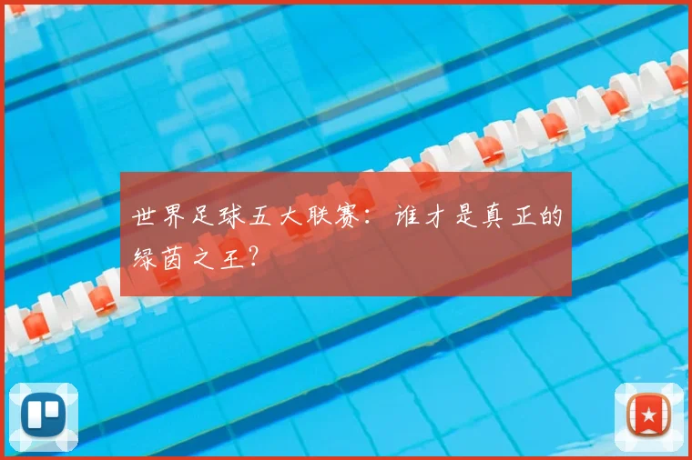 世界足球五大联赛：谁才是真正的绿茵之王？